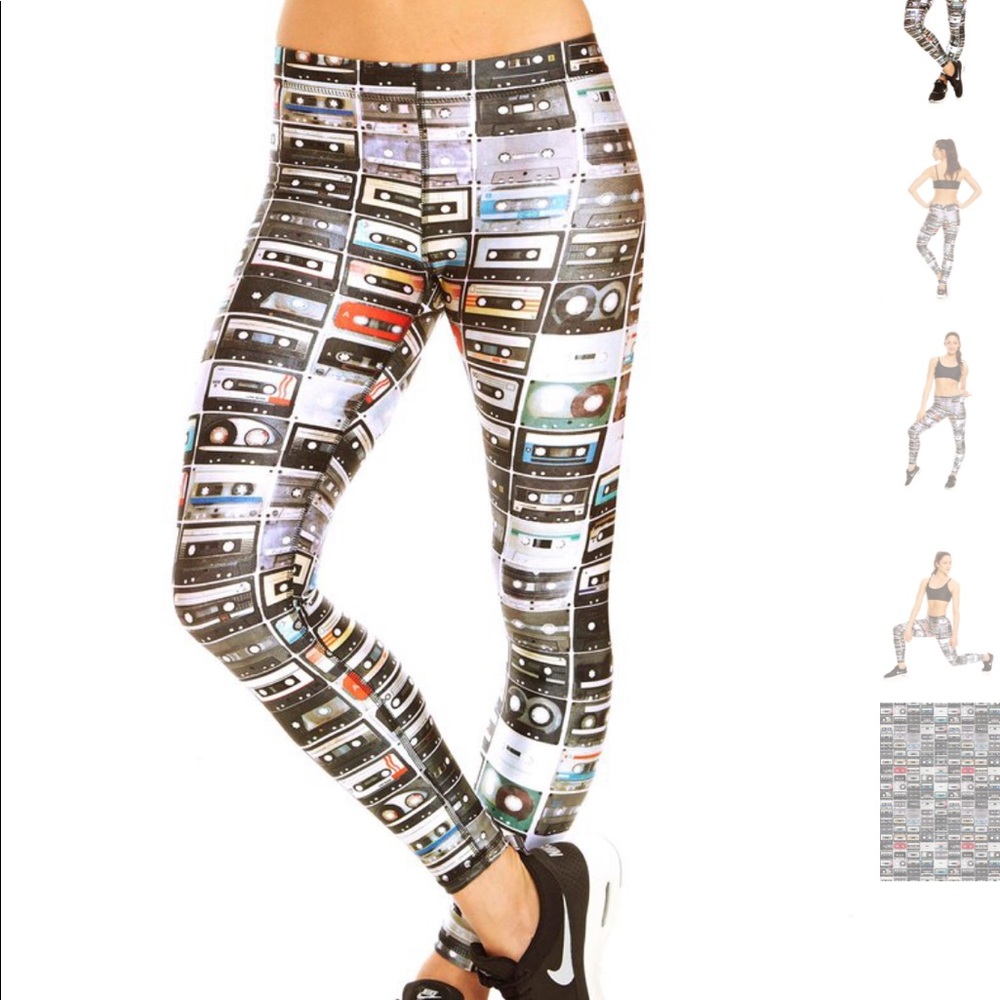 Zara Terez mixtape leggings size xs like new